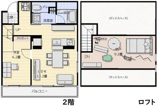 グランプレリュード 新築 ロフト付き【2階】の間取り