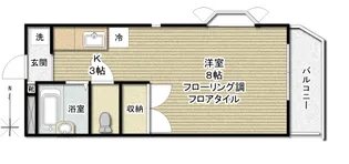 東京都世田谷区祖師谷1【アパート】の間取り