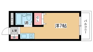 大阪府豊中市末広町2【マンション】の間取り