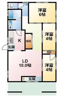 千葉県茂原市下永吉【アパート】の間取り