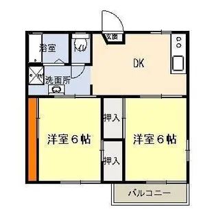 フローラ大塚【2階】の間取り