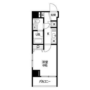 ルクレ高野台レジデンス【9階】の間取り