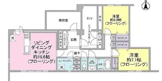平河町ホームズ【8階】の間取り