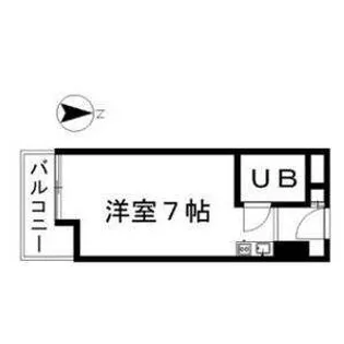 荘苑御園【2階】の間取り