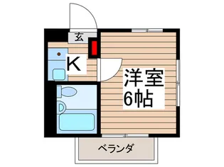 ジュネパレス市川第21【2階】の間取り