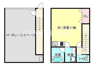 F BASE【1階】の間取り
