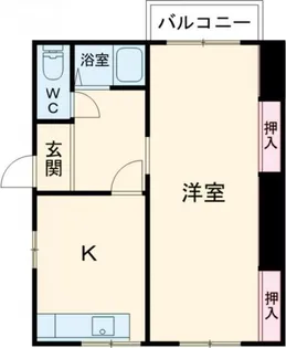 小用荘【2階】の間取り