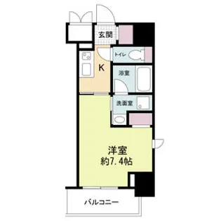 大阪府大阪市西区立売堀1【マンション】の間取り