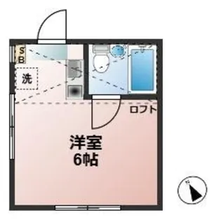 センチュリーNo1成増B【2階】の間取り