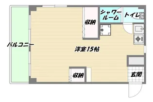 大阪府大阪市淀川区東三国5【マンション】の間取り