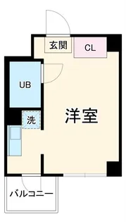 ブライトウエスト江田【3階】の間取り