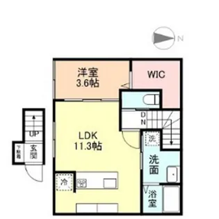 Violet星井町【2階】の間取り