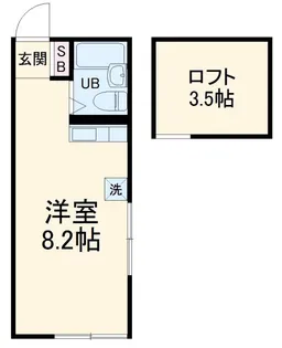 ノーブルハイム【1階】の間取り