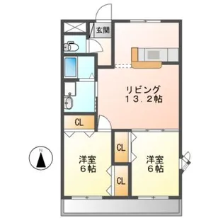 ラピュタ【2階】の間取り