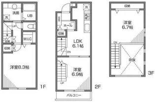 ルシオンの間取り