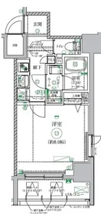 RELUXIA府中【7階】の間取り