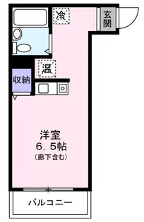 シーエスイーハイツ林間【2階】の間取り