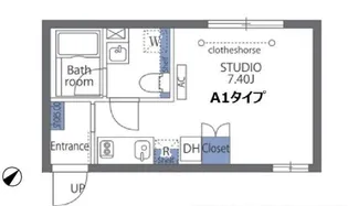 アヴァンタージュ恵比寿【3階】の間取り