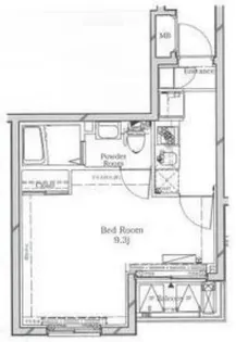 東京都杉並区方南1【マンション】の間取り