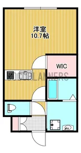 SQUARE出水【1階】の間取り