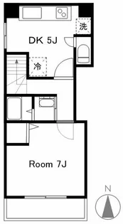 東京都杉並区成田東2【アパート】の間取り
