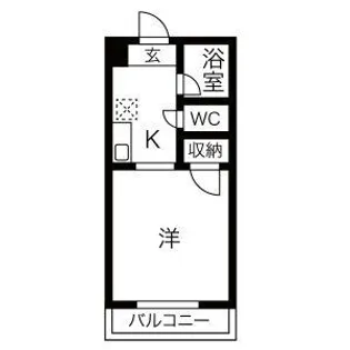 フィレンツェ岐阜【3階】の間取り