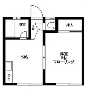 メゾンなつめ【1階】の間取り