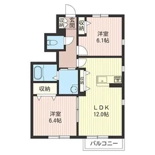 ル・グラン【1階】の間取り