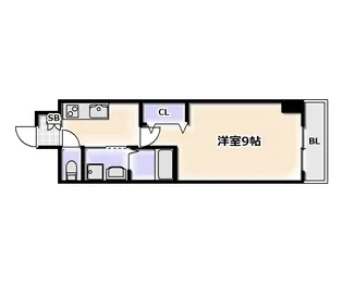 プラウドコート【4階】の間取り