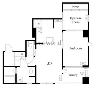 神奈川県横浜市鶴見区鶴見中央4【マンション】の間取り
