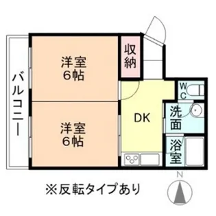 クリオ白銀【1階】の間取り