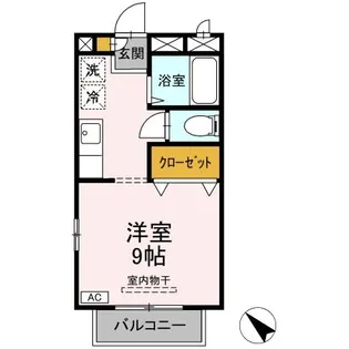 マロン・クレール【3階】の間取り