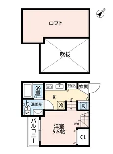 マルスヴァンサンク1番館【2階】の間取り