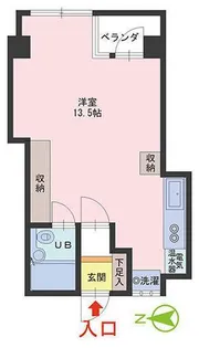 パセオマカーム【2階】の間取り