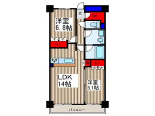 Comfort Stage【1階】の間取り