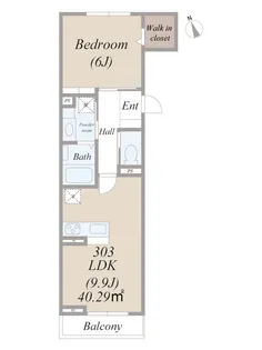 東京都世田谷区北沢2【アパート】の間取り
