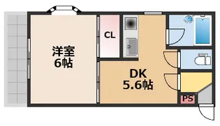 プラザダイエー草津【1階】の間取り