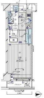 東京都台東区千束3【マンション】の間取り