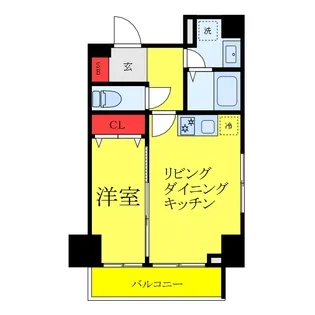 プレセダン板橋本町【4階】の間取り