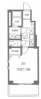 ハックベリーグレイス【3階】の間取り