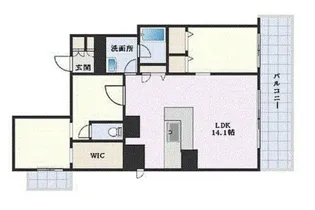 シャーメゾン博多駅南【3階】の間取り