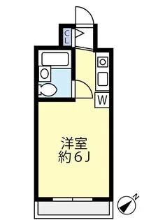 スカイコート下高井戸【7階】の間取り