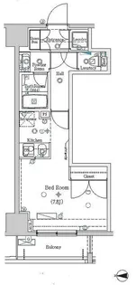 DIPS大山熊野町【5階】の間取り