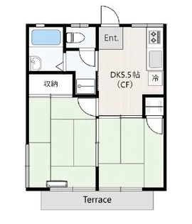 オレンジハイム【1階】の間取り