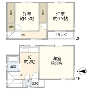 東京都杉並区和泉4【一戸建】の間取り
