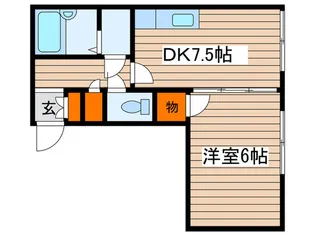 ノール18【3階】の間取り