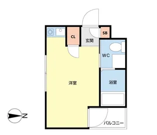東京都豊島区長崎6【マンション】の間取り