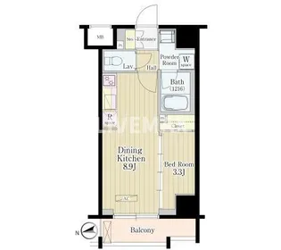 松葉【10階】の間取り