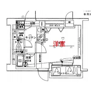 ブライズ大森町【4階】の間取り