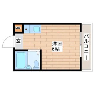 YOUハイム寿II番館【3階】の間取り